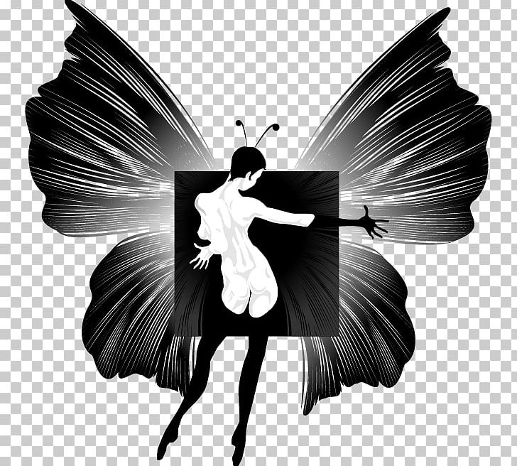 Butterfly T-shirt Woman Designer PNG, Clipart, Animals, Ballet Dancer, Butterflies And Moths, City Silhouette, Creative Background Free PNG Download
