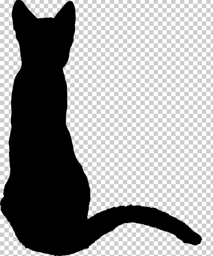 Cat Kitten Silhouette Drawing PNG, Clipart, Animals, Animal Silhouettes, Art, Black, Black And White Free PNG Download