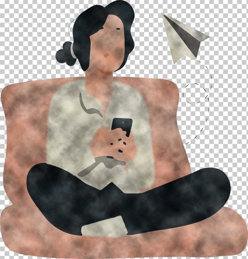 Girl Playing Mobile Phone PNG, Clipart, Architecture, Cartoon, Drawing, Furniture, Girl Playing Mobile Phone Free PNG Download
