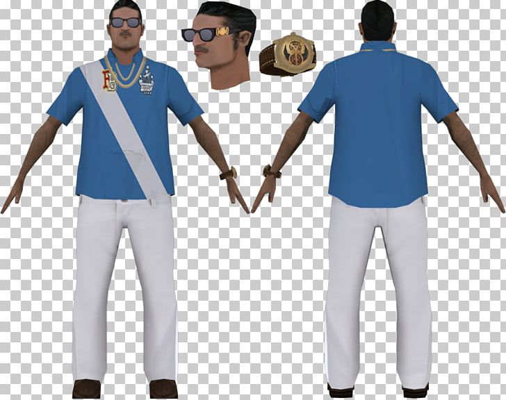 Grand Theft Auto: San Andreas San Andreas Multiplayer Modding In Grand Theft Auto Multiplayer Video Game PNG, Clipart, Clothing, Computer Servers, Costume, Electric Blue, Game Free PNG Download