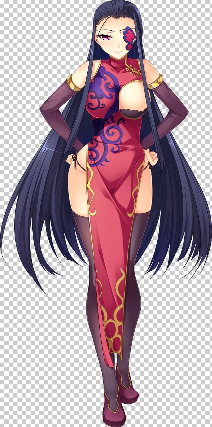 Koihime Musō 真·恋姬†无双 Portable Network Graphics Anime HOWEVER PNG, Clipart, Art, Black Hair, Body Glove, Brown Hair, Cartoon Free PNG Download