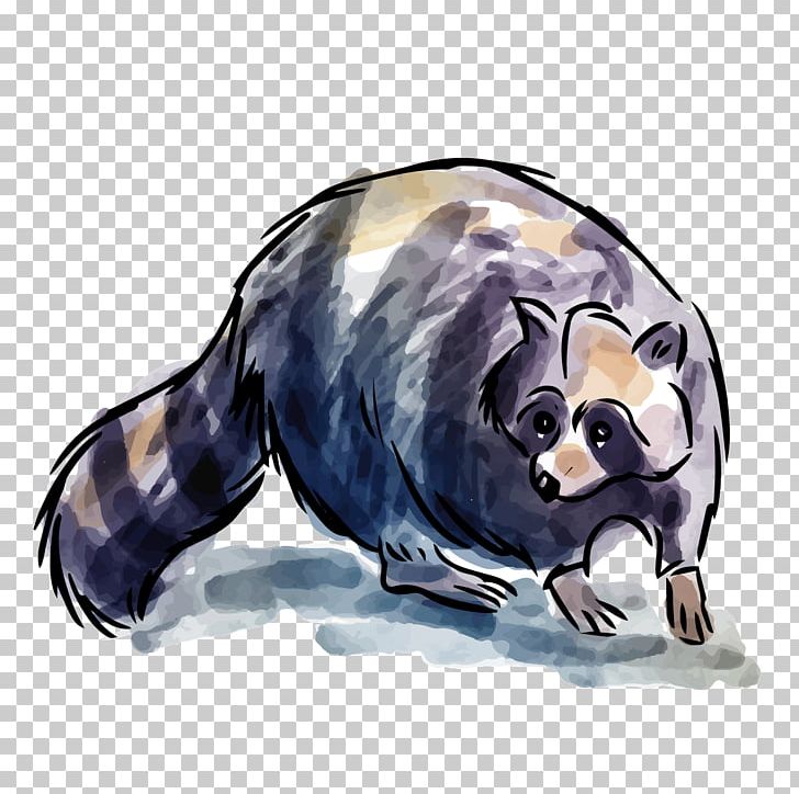 Raccoon Animal Adobe Illustrator PNG, Clipart, Animal, Animals, Arts, Bla, Black Free PNG Download