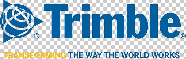 Trimble Inc. Logo Total Station Surveyor Management PNG, Clipart, Advertising, Area, Banner, Blue, Brand Free PNG Download