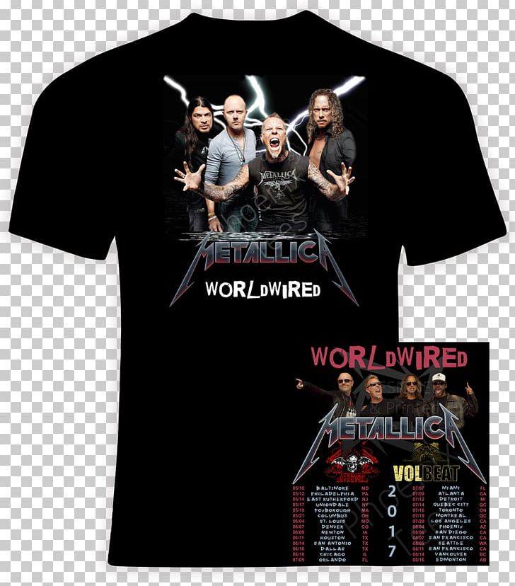 WorldWired Tour Avenged Sevenfold Tour El Dorado World Tour Queen + Adam Lambert Tour 2017–2018 T-shirt PNG, Clipart, 2018, Avenged Sevenfold, Avenged Sevenfold Tour, Bob Seger, Brand Free PNG Download