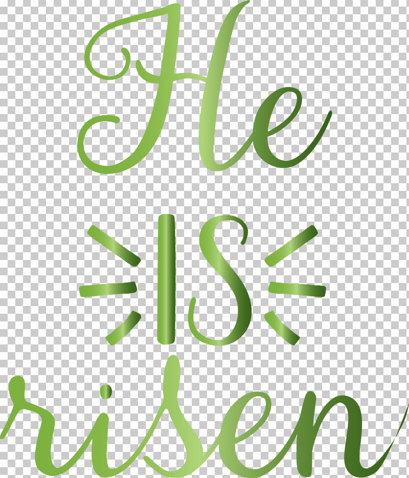 He Is Risen Jesus PNG, Clipart, Green, He Is Risen, Jesus, Logo, Plant Free PNG Download