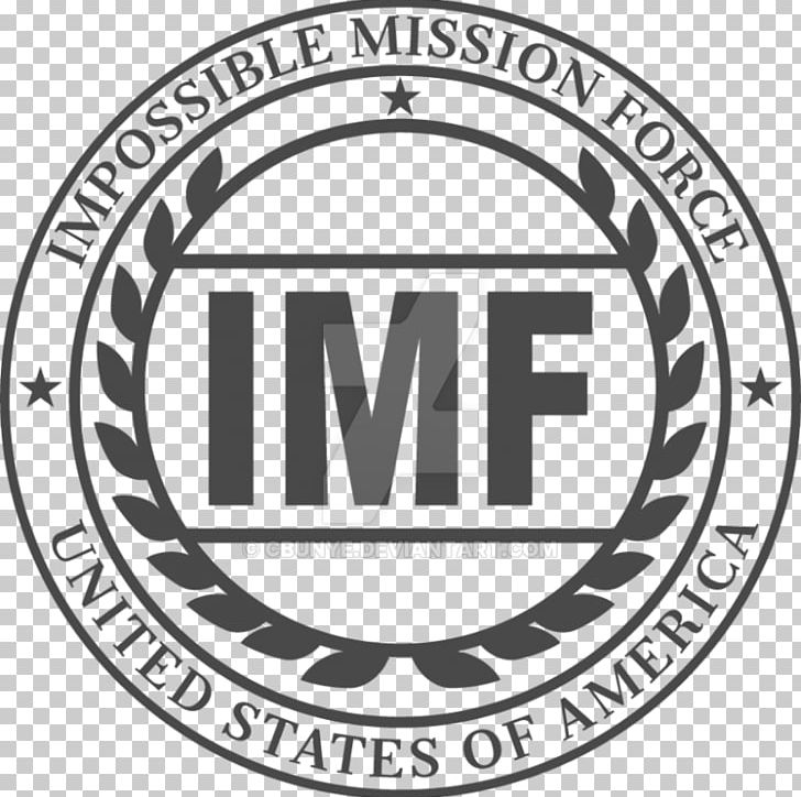 Impossible Missions Force Logo Mission: Impossible Emblem Graphics PNG, Clipart, Area, Black And White, Brand, Circle, Drawing Free PNG Download