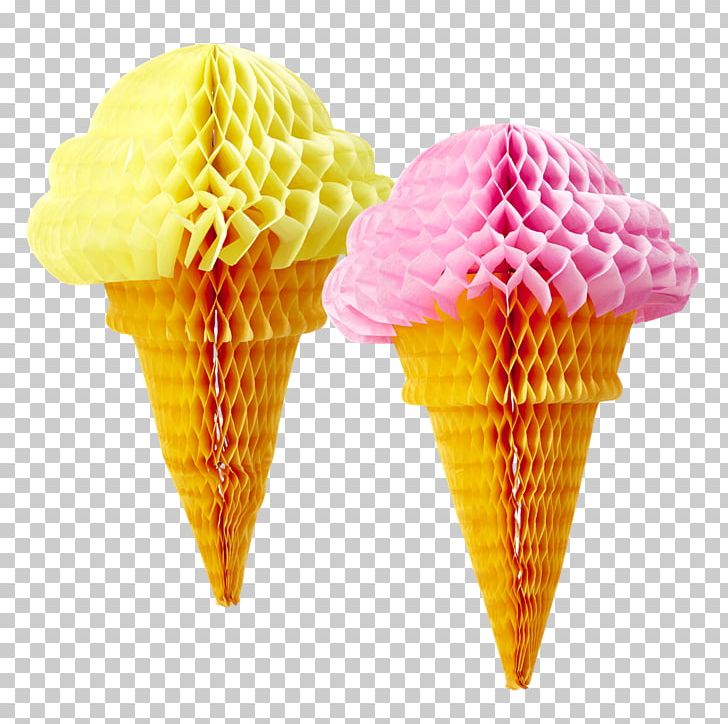 Ice Cream Cones Honeycomb Crêpe Strawberry Ice Cream PNG, Clipart, Cake, Cake Decorating, Candle, Cone, Crepe Free PNG Download