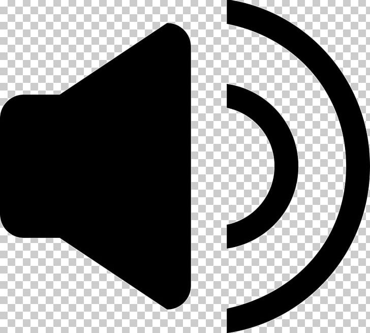 Loudspeaker Computer Icons Sound PNG, Clipart, Angle, Audio, Black, Black And White, Brand Free PNG Download