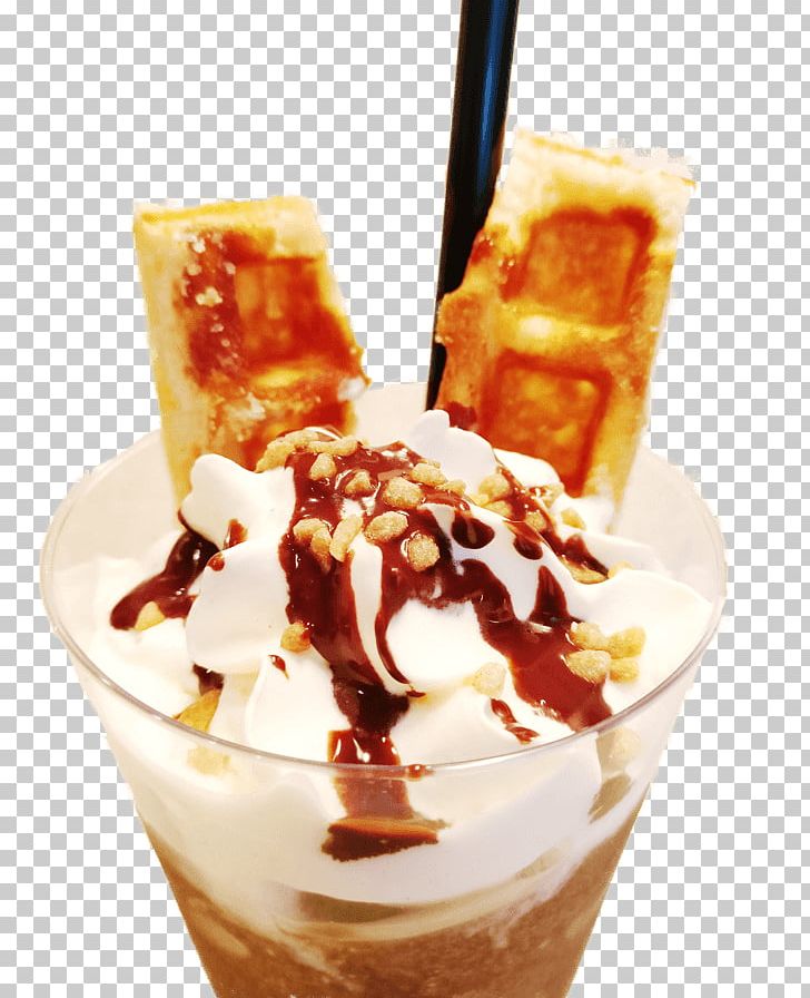 Sundae Waffle Milkshake Ice Cream Affogato PNG, Clipart, Affogato, Belgian Waffle, Chocolate, Dairy Product, Dame Blanche Free PNG Download