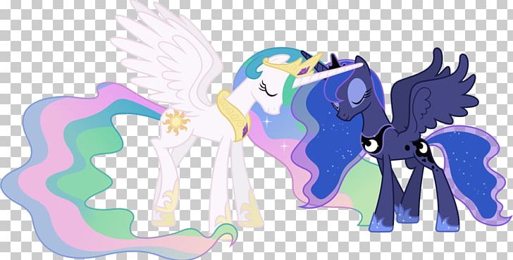 Pony Princess Celestia Princess Luna Winged Unicorn PNG, Clipart, Art, Cartoon, Deviantart, Fictional Character, Horse Free PNG Download