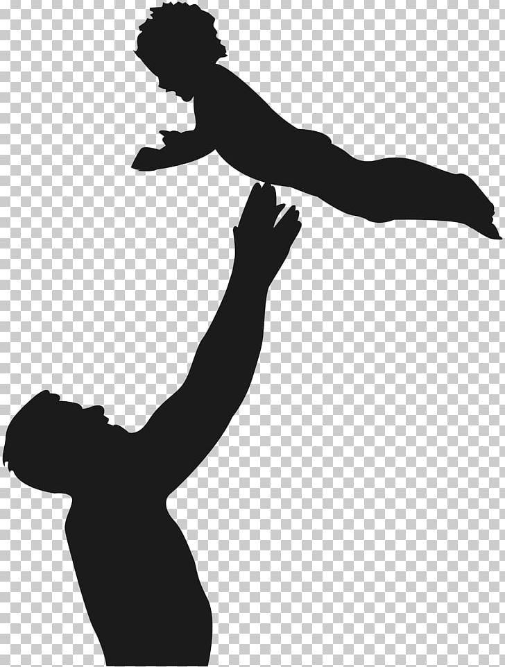 Father Child Silhouette Son PNG, Clipart, Arm, Balance, Black And White, Child, Daughter Free PNG Download