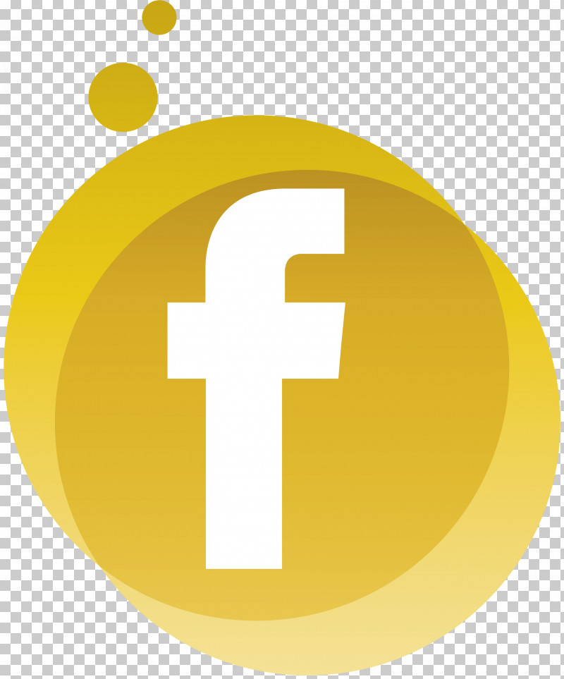 Facebook Logo Icon PNG, Clipart, Facebook Logo Icon, Meter, Yellow Free PNG Download