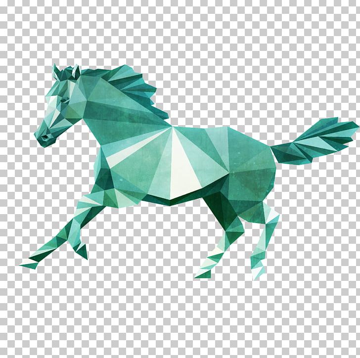 Low Poly Mustang Pony Horses 3D Mane PNG, Clipart, 3d Computer Graphics, Animal, Animal Figure, Art, Art Paper Free PNG Download