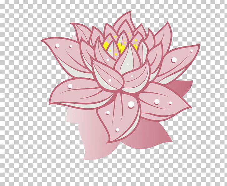 Nelumbo Nucifera Drawing Flower PNG, Clipart, Aquatic Plant, Cut Flowers, Dahlia, Drawing, Euclidean Vector Free PNG Download