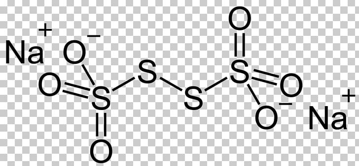Sodium Tetrathionate Oxidation State Sodium Thiosulfate PNG, Clipart, Angle, Anioi, Area, Atom, Black And White Free PNG Download