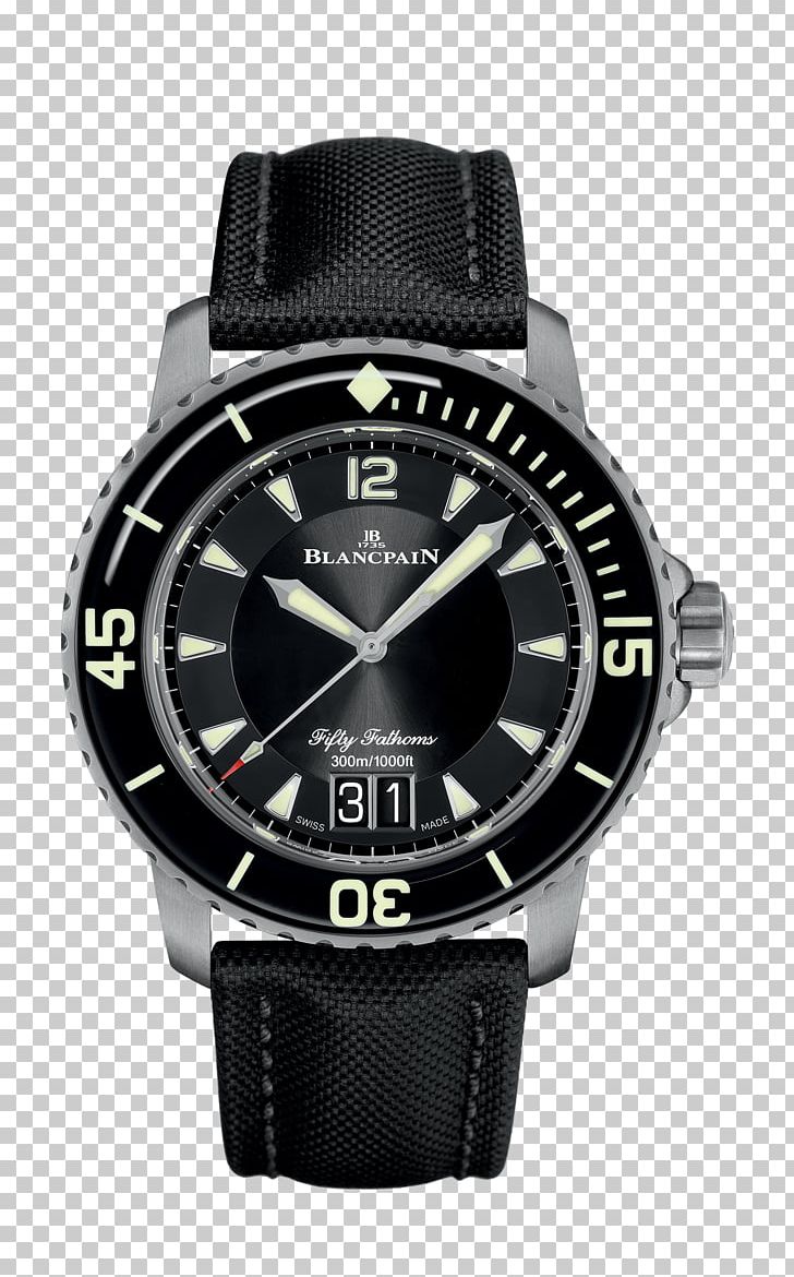 Villeret Blancpain Fifty Fathoms Diving Watch Complication PNG, Clipart, Accessories, Automatic Watch, B 52, Blancpain, Blancpain Fifty Fathoms Free PNG Download