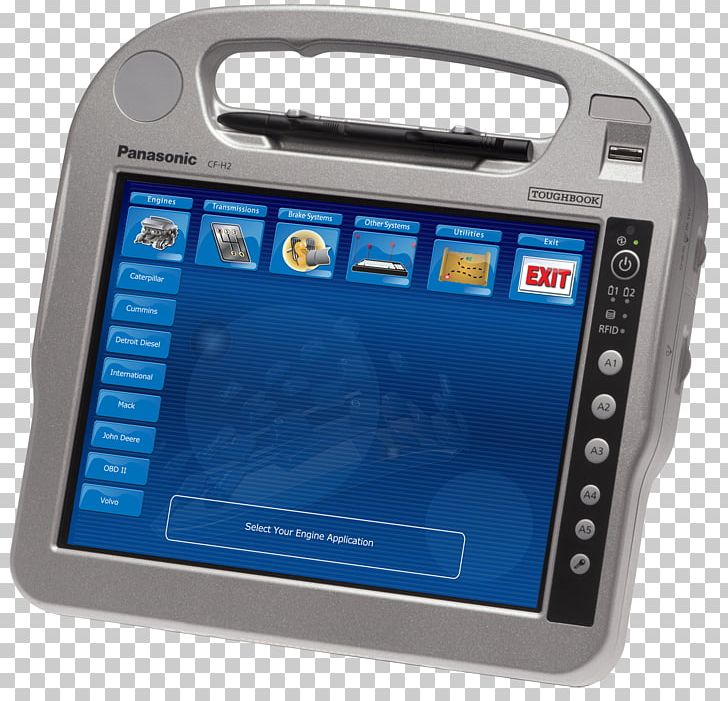 Laptop Panasonic Toughbook H1 Computer PNG, Clipart, Computer, Electric Blue, Electronic Device, Electronics, Electronics Accessory Free PNG Download
