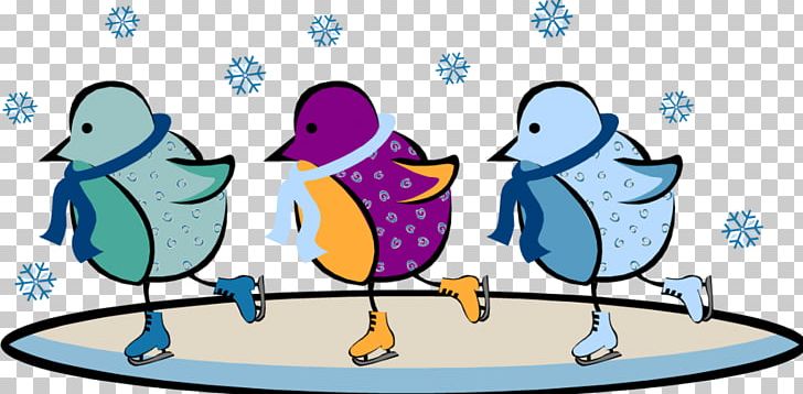 Ice Skating PNG, Clipart, Art, Artwork, Beak, Bird, Flightless Bird Free PNG Download