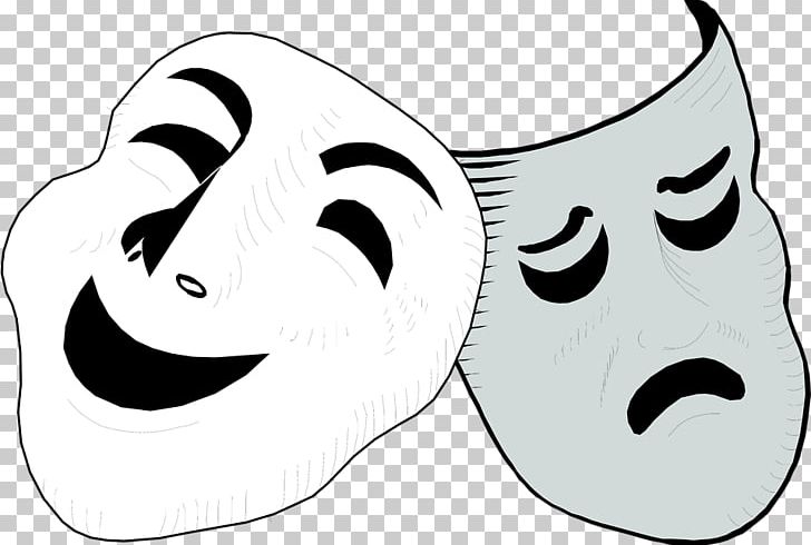Drama Mask Theatre Theater Drapes And Stage Curtains PNG, Clipart, Black And White, Clothing, Comedy, Emotion, Face Free PNG Download
