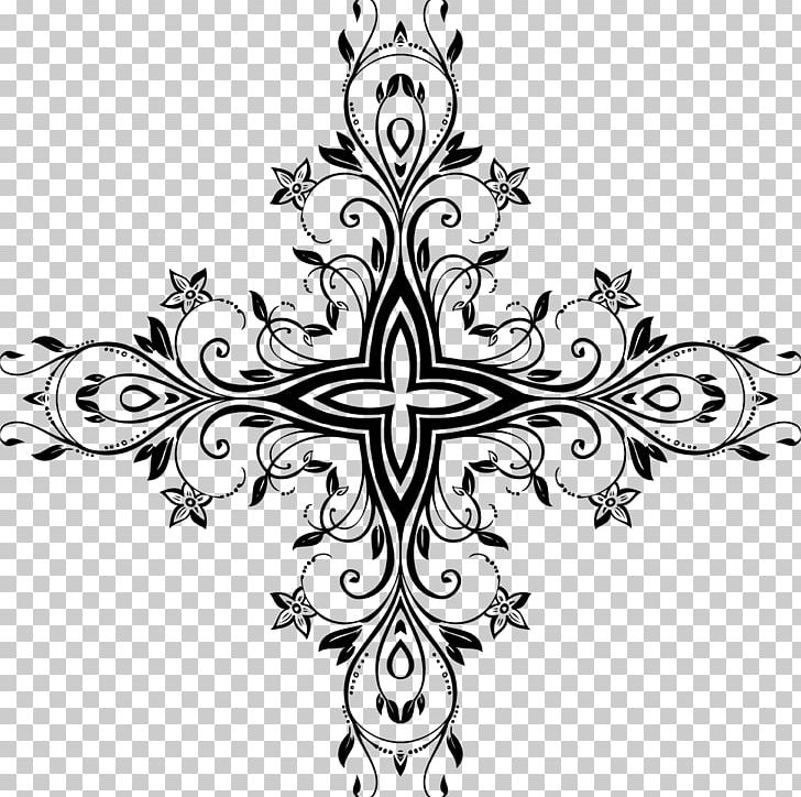 Ornament Visual Arts PNG, Clipart, Animals, Art, Artwork, Black And White, Cross Free PNG Download