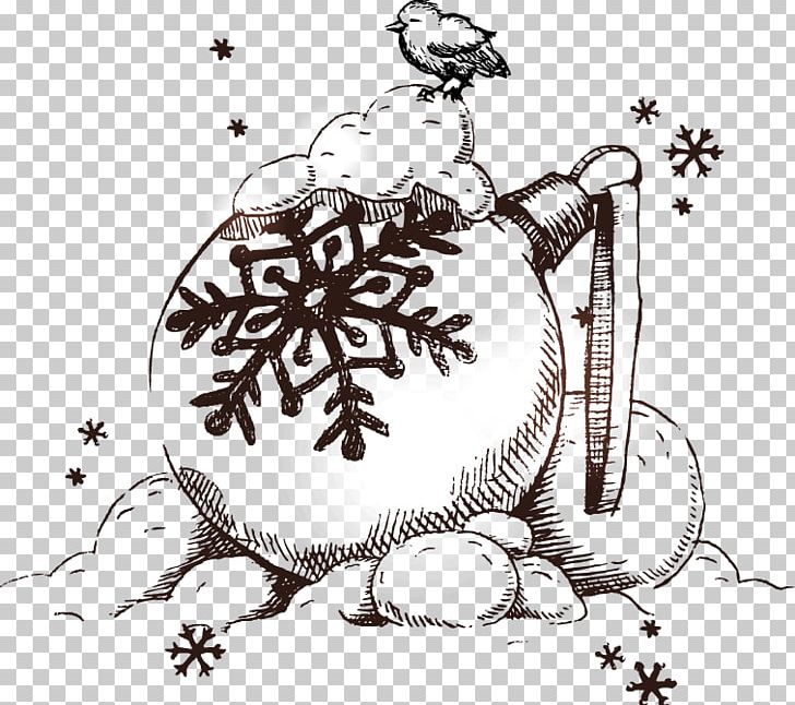 Christmas Drawing Snowman Illustration PNG, Clipart, Bird, Bird Cage, Branch, Carnivoran, Encapsulated Postscript Free PNG Download