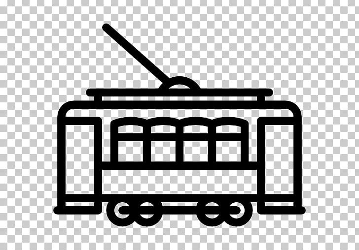 Trolley Rail Transport Train Rapid Transit PNG, Clipart, Area, Black, Black And White, Brand, Computer Icons Free PNG Download