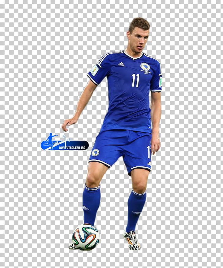 Bosnia And Herzegovina National Football Team 2014 FIFA World Cup Manchester City F.C. Soccer Player PNG, Clipart, 2014 Fifa World Cup, Ball, Blue, Bosnia And Herzegovina, Clothing Free PNG Download