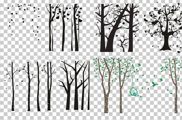 Twig Silhouette Tree PNG, Clipart, Animals, Art, Black And White, Branch, Branches Free PNG Download