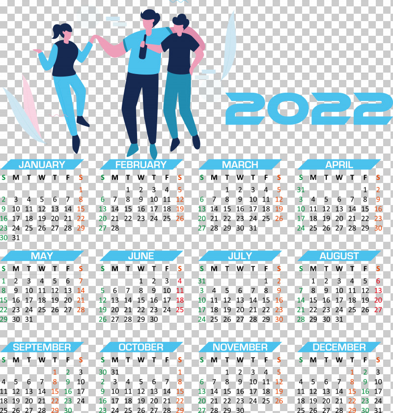 2022 Calendar Year 2022 Calendar Yearly 2022 Calendar PNG, Clipart, Conversation, Day, Friendship, Gesture, Holiday Free PNG Download