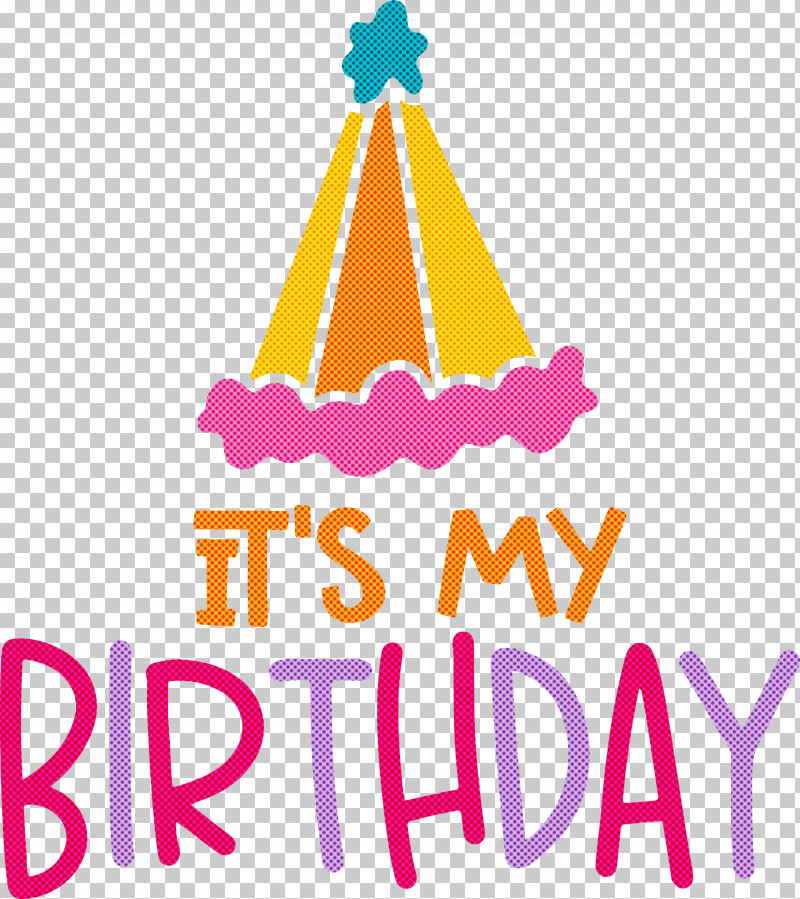 Birthday My Birthday PNG, Clipart, Birthday, Geometry, Hat, Line, Logo Free PNG Download