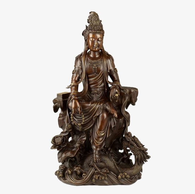 Riding A Dragon Statue Of Goddess Of Mercy PNG, Clipart, Asia, Buddha, Buddha Statue, Buddhism, Decoration Free PNG Download
