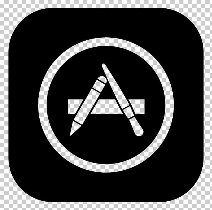 black app icon on iphone