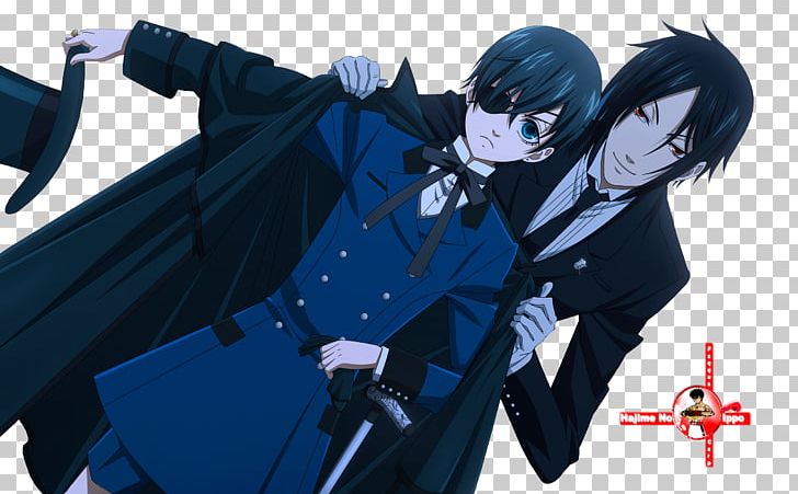 Ciel Phantomhive Sebastian Michaelis Black Butler Anime Png