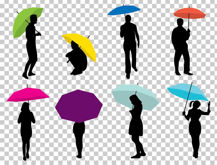 Silhouette Umbrella Woman PNG, Clipart, Colored Umbrella, Contour, Couple, Download, Drawing Free PNG Download