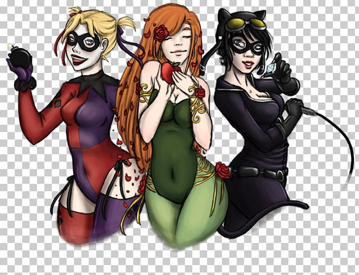 Joker Harley Quinn Poison Ivy Gotham City Sirens Drawing PNG, Clipart, Anime, Art, Batman, Drawing, Fan Art Free PNG Download