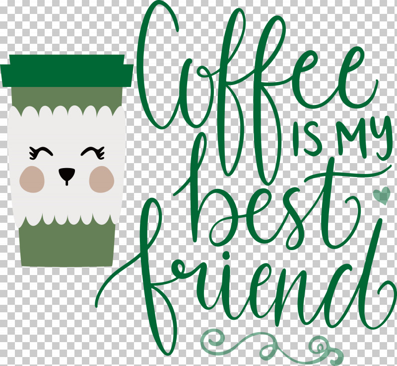 Coffee Best Friend PNG, Clipart, Behavior, Best Friend, Cartoon, Coffee, Green Free PNG Download