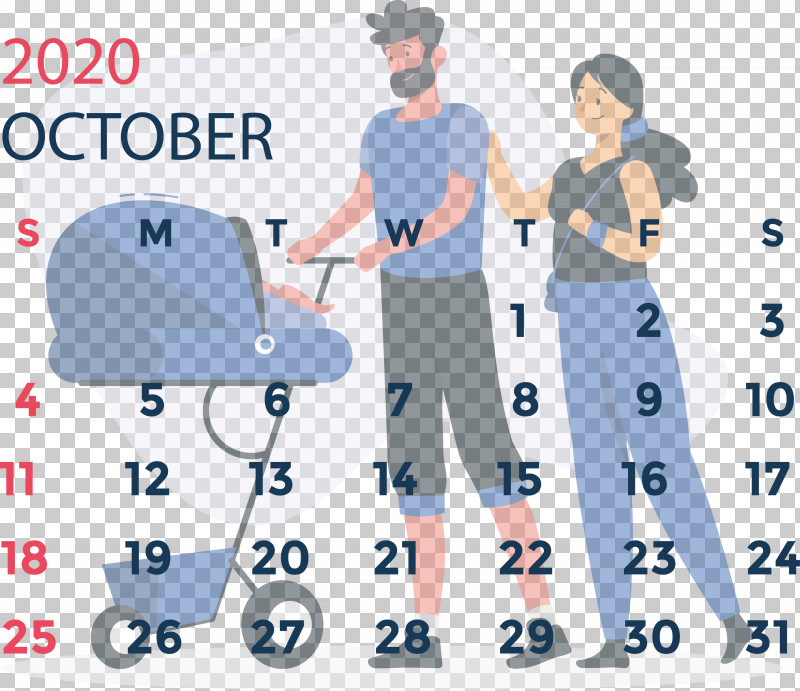 October 2020 Calendar October 2020 Printable Calendar PNG, Clipart, Clothing, Dress, Fashion, Hm, October 2020 Calendar Free PNG Download