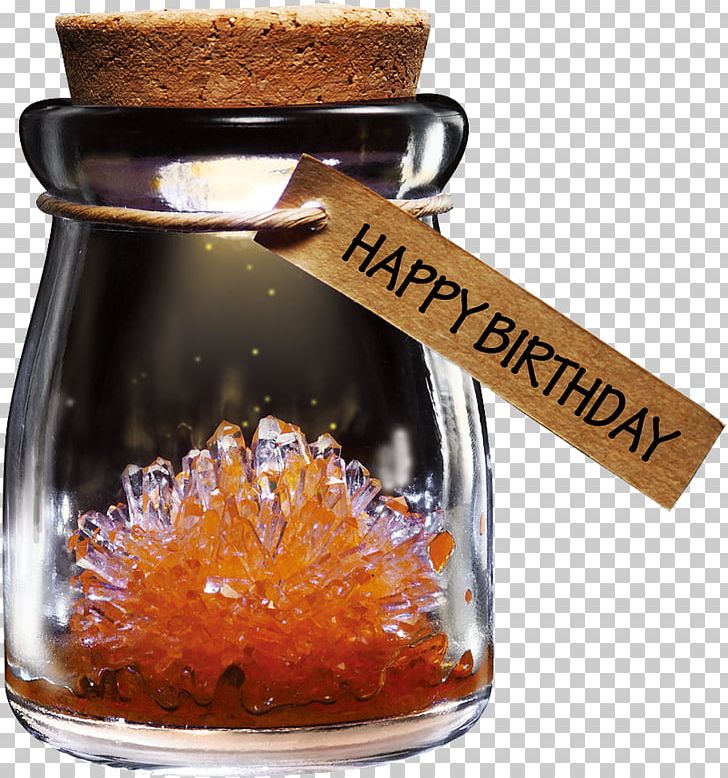 Crystal Growth Wish Birthday Flower PNG, Clipart, Birthday, Bottle, Collectable, Crystal, Crystal Growth Free PNG Download
