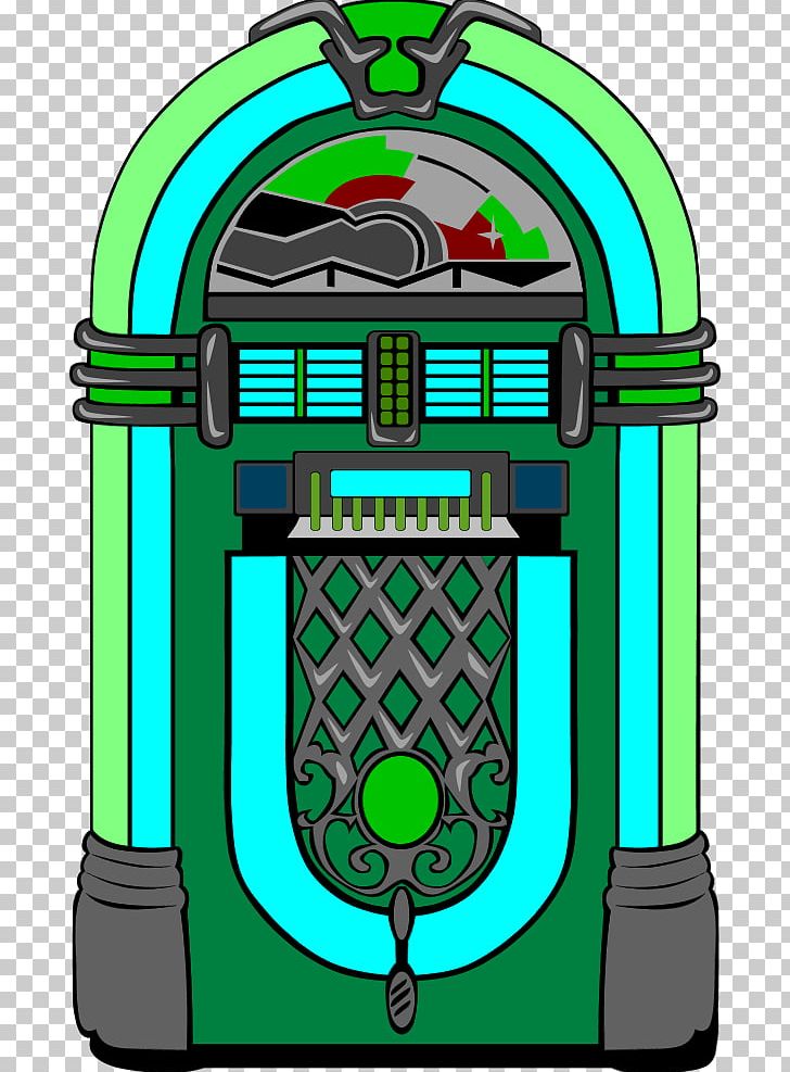 Jukebox 1950s Retro Style Vintage Clothing PNG, Clipart, 1950s, Area, Clip Art, Diner, Green Free PNG Download