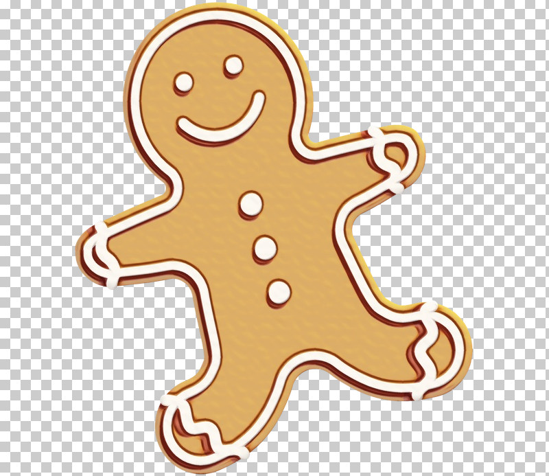 Gingerbread Cartoon Sticker Food Dessert PNG, Clipart, Cartoon, Dessert, Food, Gingerbread, Paint Free PNG Download