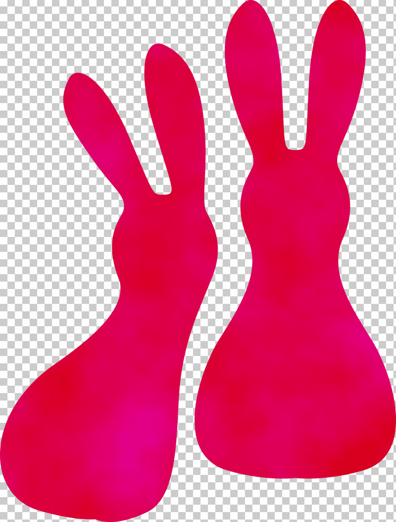 Rabbit Red PNG, Clipart, Cartoon Rabbit, Cute Rabbit, Paint, Rabbit, Red Free PNG Download
