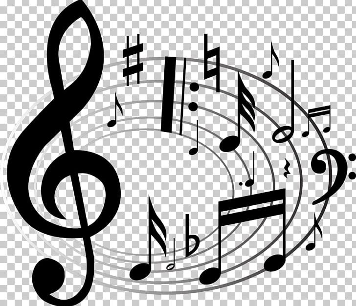 Musical Note Drawing PNG, Clipart, Angle, Art, Black And White, Cartoon, Circle Free PNG Download