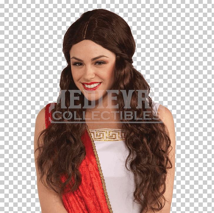 Wig T-shirt Costume Clothing Accessories Venus Fashion PNG, Clipart, Bangs, Brown Hair, Cape, Clothing, Clothing Accessories Free PNG Download