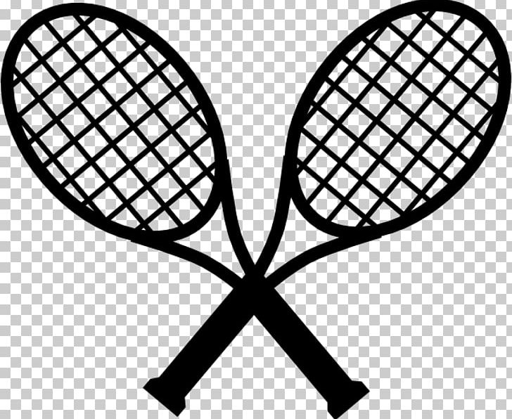Racket Tennis Balls Rakieta Tenisowa PNG, Clipart, Area, Badminton, Ball, Black And White, Line Free PNG Download