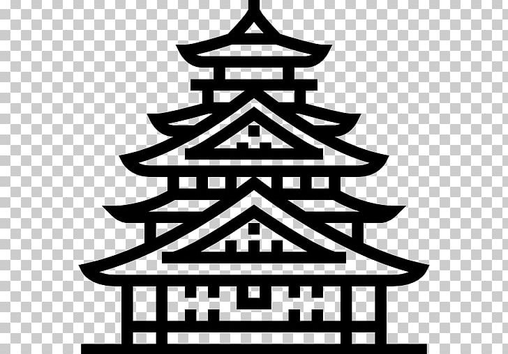 Osaka Castle Kumamoto Castle Nagoya Castle Hagi Castle PNG, Clipart, Black And White, Building, Castle, Christmas Tree, Clip Art Free PNG Download