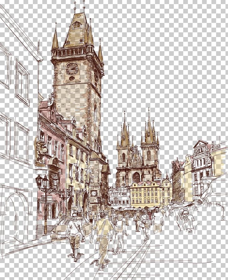 Prague Santa Maria Della Spina Drawing Sketch PNG, Clipart, Abbey, Architectural Drawing, Art, Building, Cathedral Free PNG Download