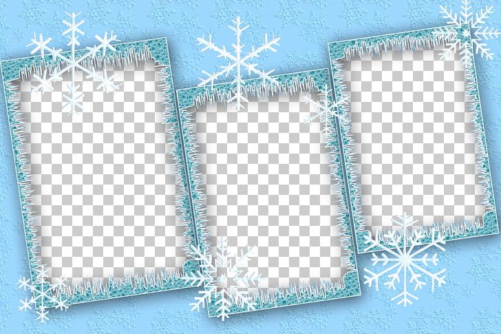 Snowflake Ice Crystals PNG, Clipart, Background Material, Blue, Border Frame, Borders, Christmas Frame Free PNG Download
