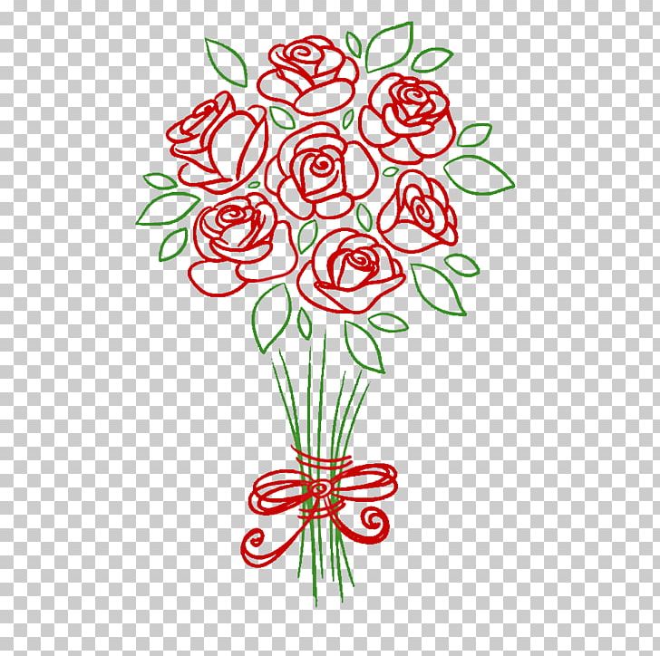 Beach Rose Flower Nosegay Illustration PNG, Clipart, Area, Bouquet, Bunch, Cut Flowers, Flat Design Free PNG Download