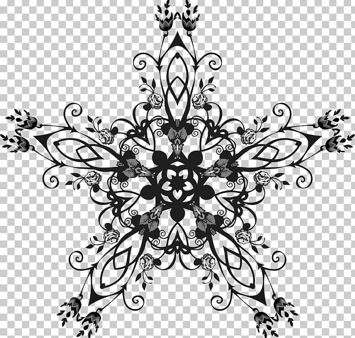 Floral Design PNG, Clipart, Art, Black, Black And White, Computer Icons, Decor Free PNG Download