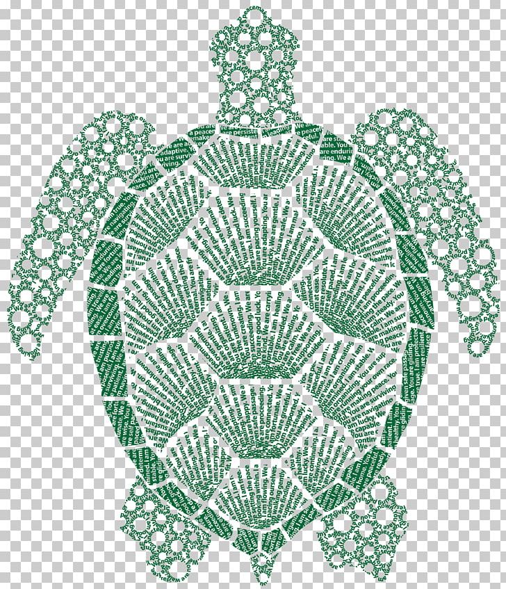 Tortoise Doily Sea Turtle Place Mats PNG, Clipart, Art, Circle, Doily, Green, Green Sea Turtle Free PNG Download